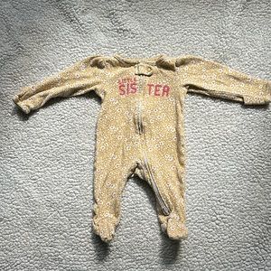 Newborn pajama.
